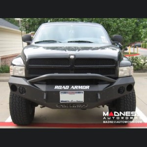 Dodge Ram 1500 Stealth Front Winch Bumper Pre-Runner Guard - Smittybilt XRC - Texture Black WARN M12000